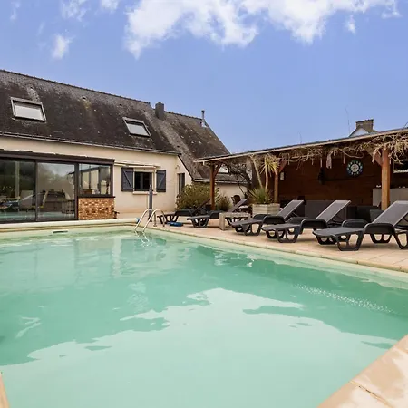 Maison Familiale Avec Piscine Chauffee, Proche Plages Et La Baule - Fr-1-306-1266